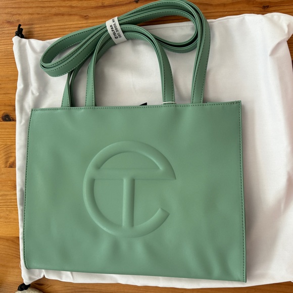 Brand-New Telfar Bag (Medium Shopping, Sage) - Picture 1 of 5